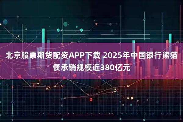 北京股票期货配资APP下载 2025年中国银行熊猫债承销规模近380亿元