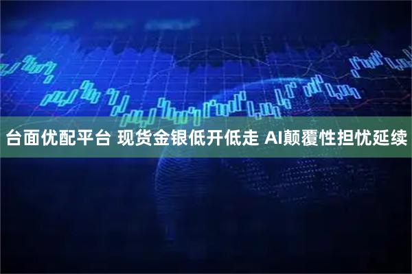 台面优配平台 现货金银低开低走 AI颠覆性担忧延续